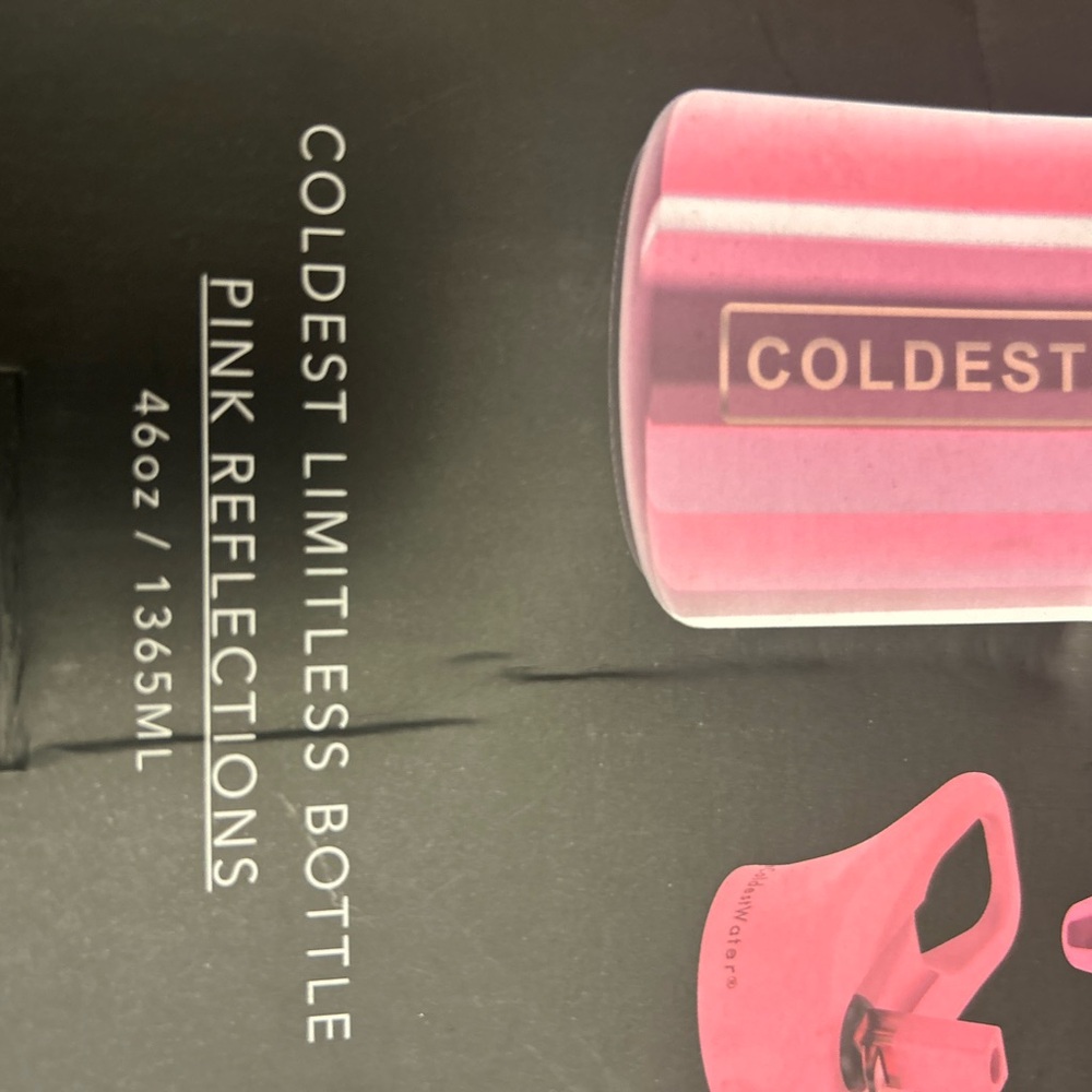 Coldest Limitless Bottle - Pink Reflections